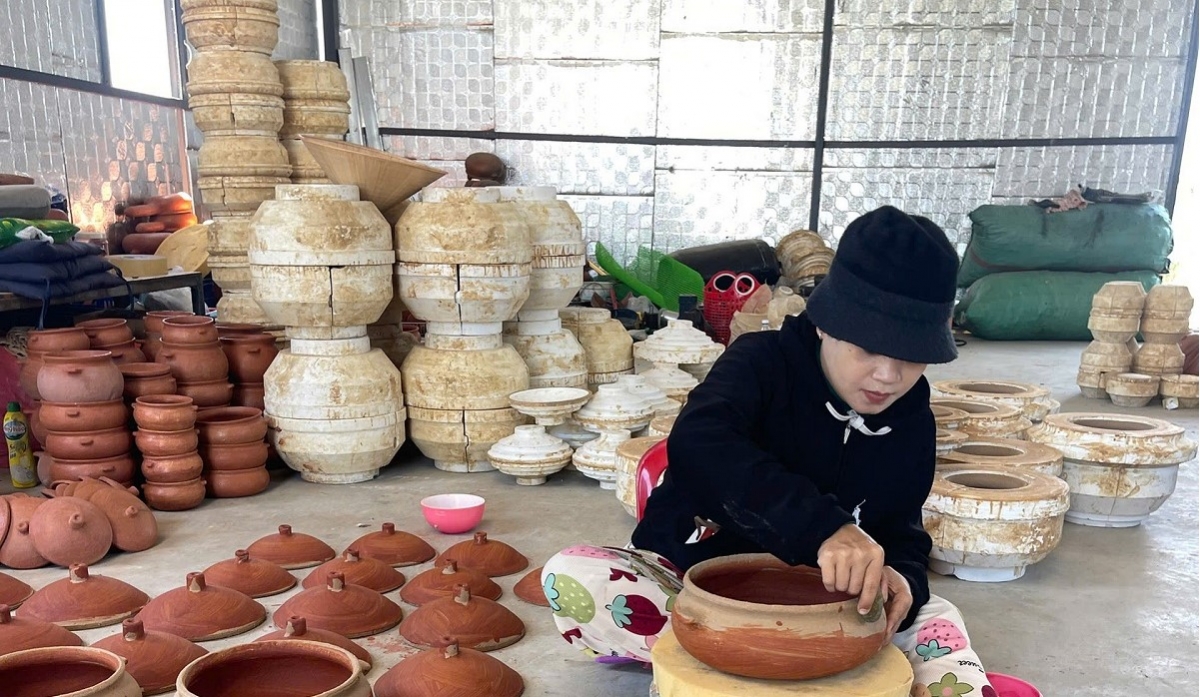 Ms. Xich Mai Chi’s pottery workshop (Photo: Doan Si/VOV correspondent in Ho Chi Minh City)