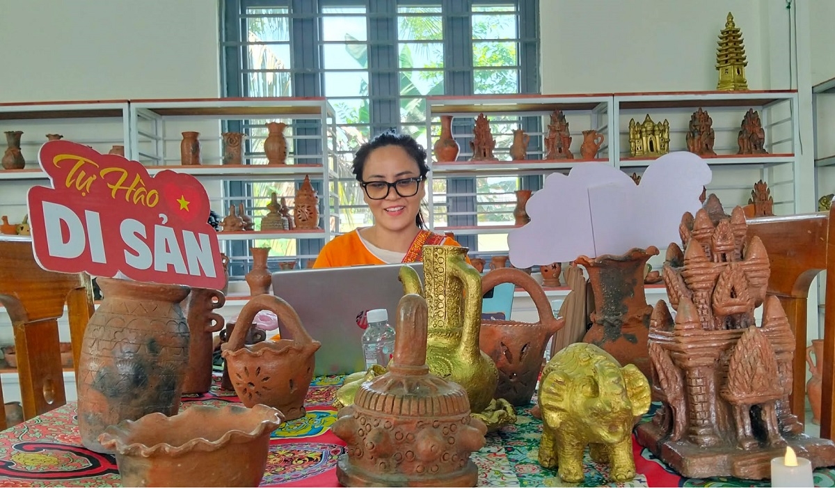 Dung Nguyen Thi Tuong Von’s products (Photo: Doan Si/VOV correspondent in Ho Chi Minh City)