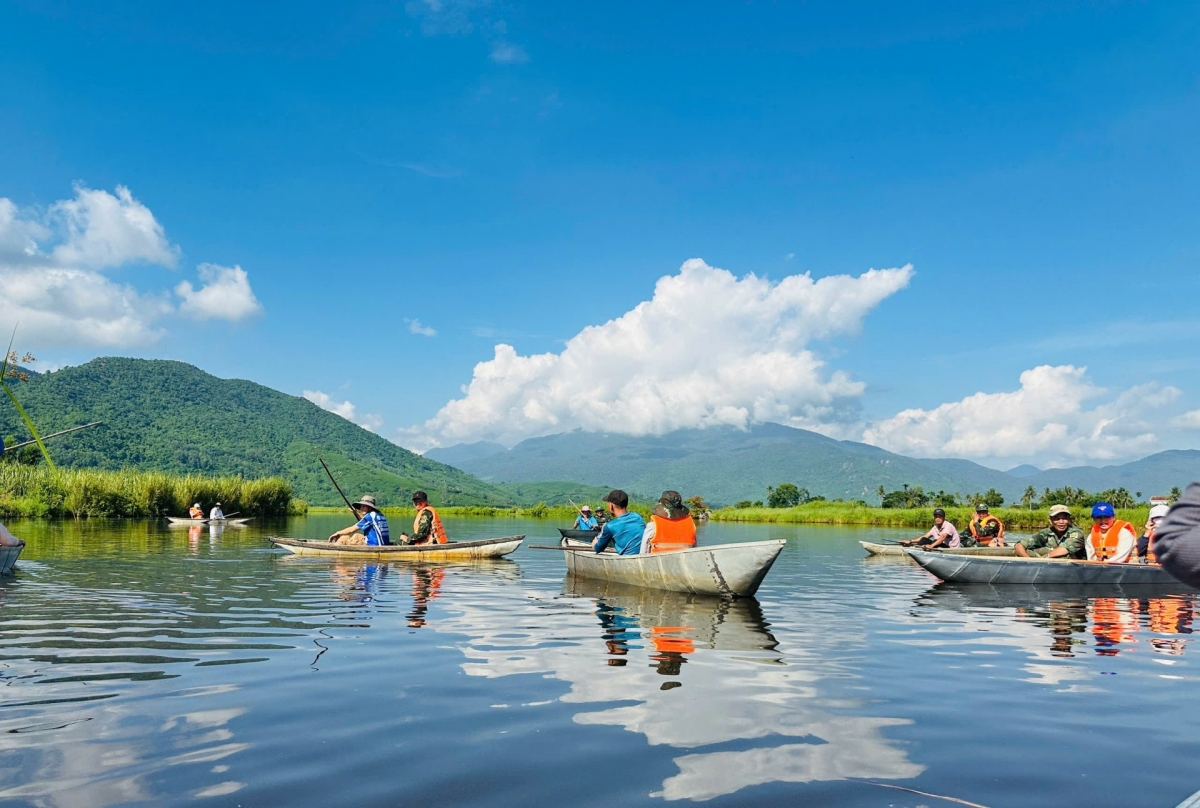 Bau Da wetland in Hoa Thinh, Dak Lak province (Photo: VOV-Central Highlands)