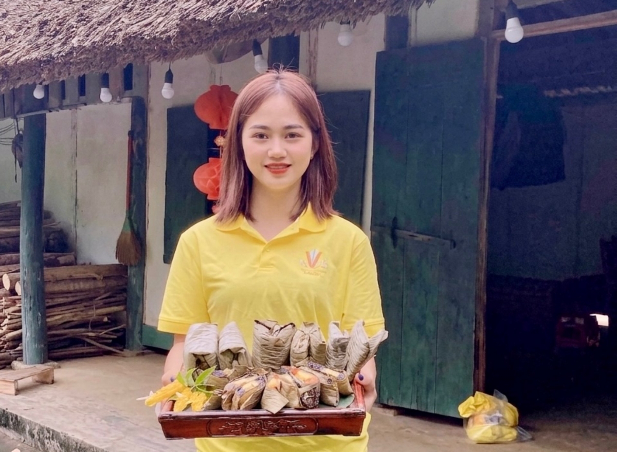 Cita rasa unik dari berbagai jenis kue tradisional. Foto: Huyen Trang/VOV5.