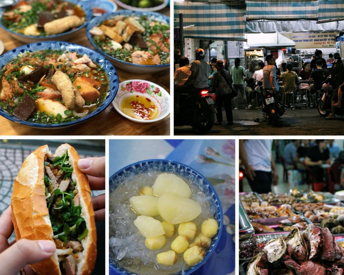 Thành phố Hồ Chí Minh là nơi hội tụ các món ăn đặc trưng của khắp mọi miền trên đất nước. Ảnh: VOV-TPHCM