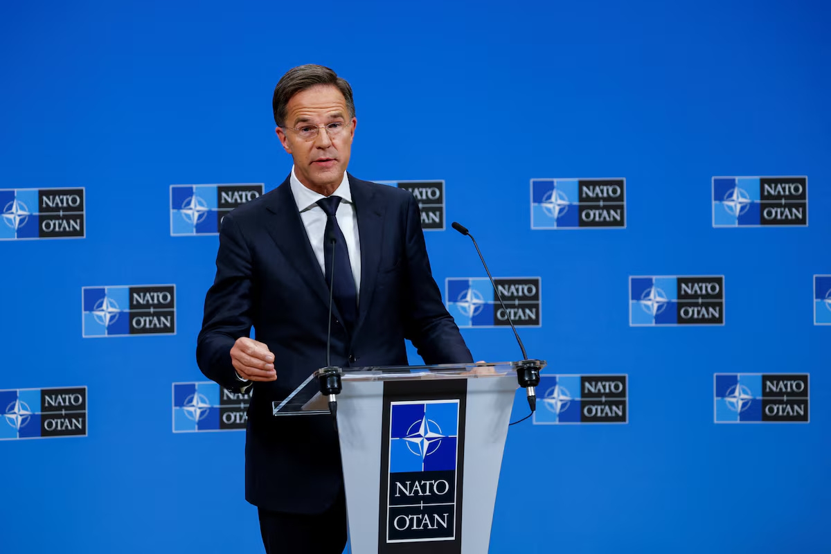 Tổng Thư ký NATO Mark Rutte. Ảnh tư liệu: REUTERS/Geert Vanden Wijngaert