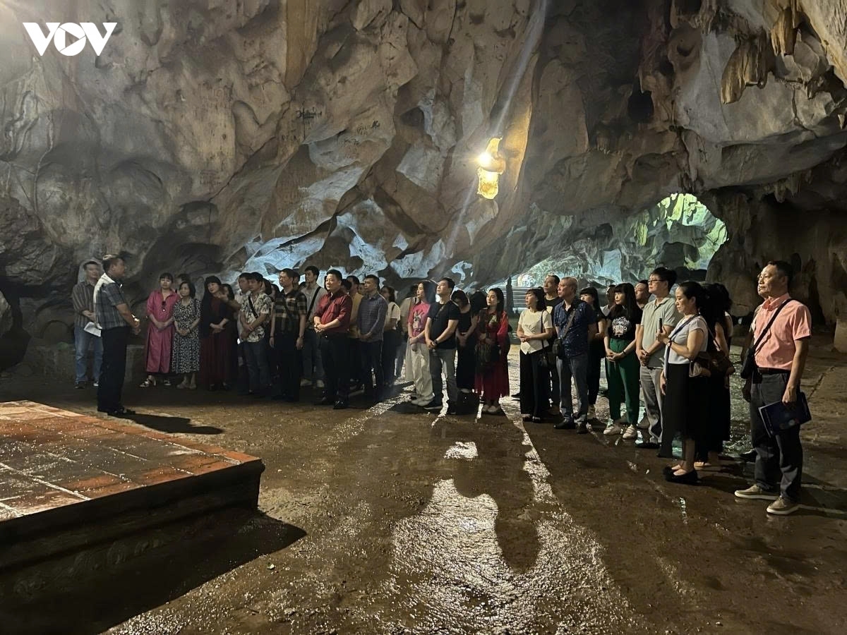 Hang Trầm, nơi đầu tiên Đài TNVN rời Hà Nội sơ tán. Ảnh VOV3