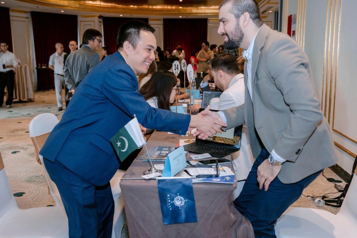 Vietnamese and Pakistani businesses hold direct B2B discussions. (Photo: Embassy of Pakistan)