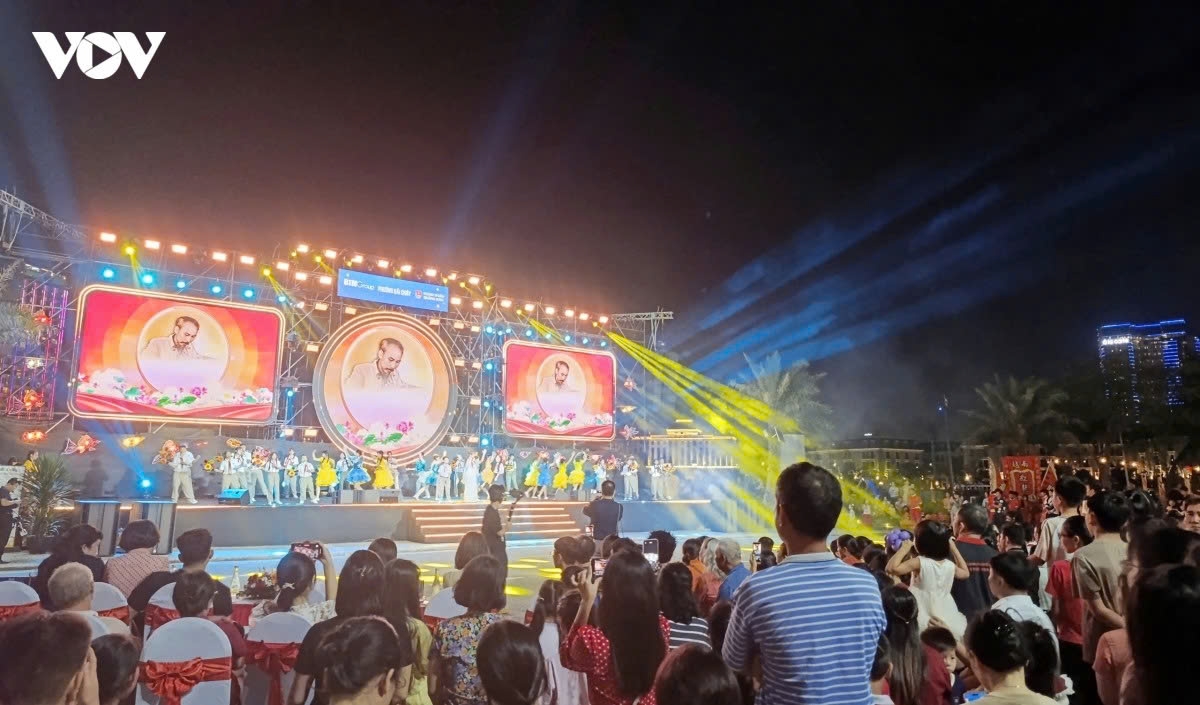 Lễ hội Trăng rằm THU FEST 2026 tại Bãi Cháy, Quảng Ninh. Ảnh: VOV