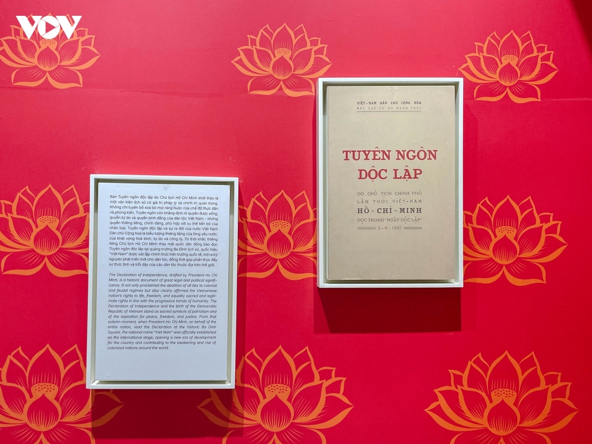 Từ căn phòng giữa phố Hàng Ngang, bản Tuyên ngôn Độc lập được hình thành trước khi vang lên tại Quảng trường Ba Đình ngày 2/9/1945.