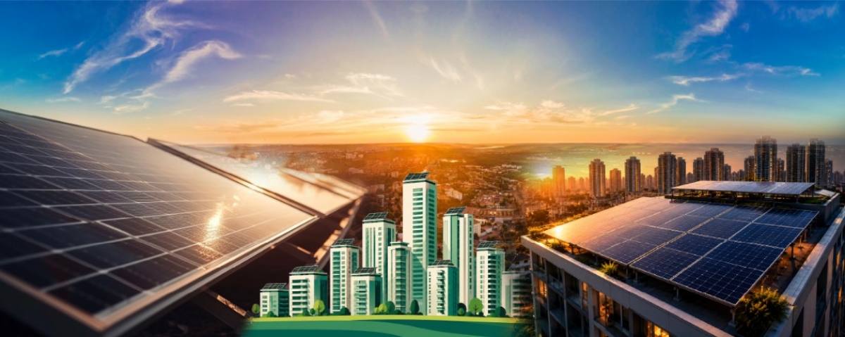Nhiều thành phố ở Việt Nam có hệ thống nhà chung cư lớn có thể tận dụng lắp đặt hệ thống điện mặt trời trên mái