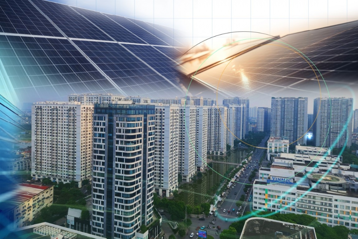 Những mái chung cư rộng hàng nghìn mét vuông ở các đô thị là nguồn tài nguyên đáng kể về năng lượng sạch.