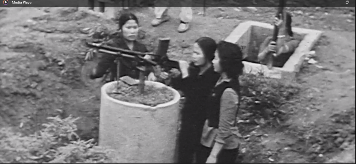 A sequence taken from the documentary “Sara with All Her Being”