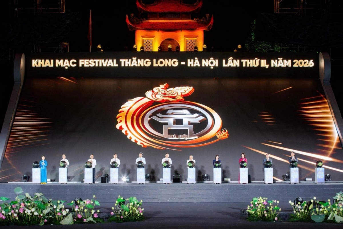 フェスティバルの開幕式（写真：Ngọc Anh/VOV5）