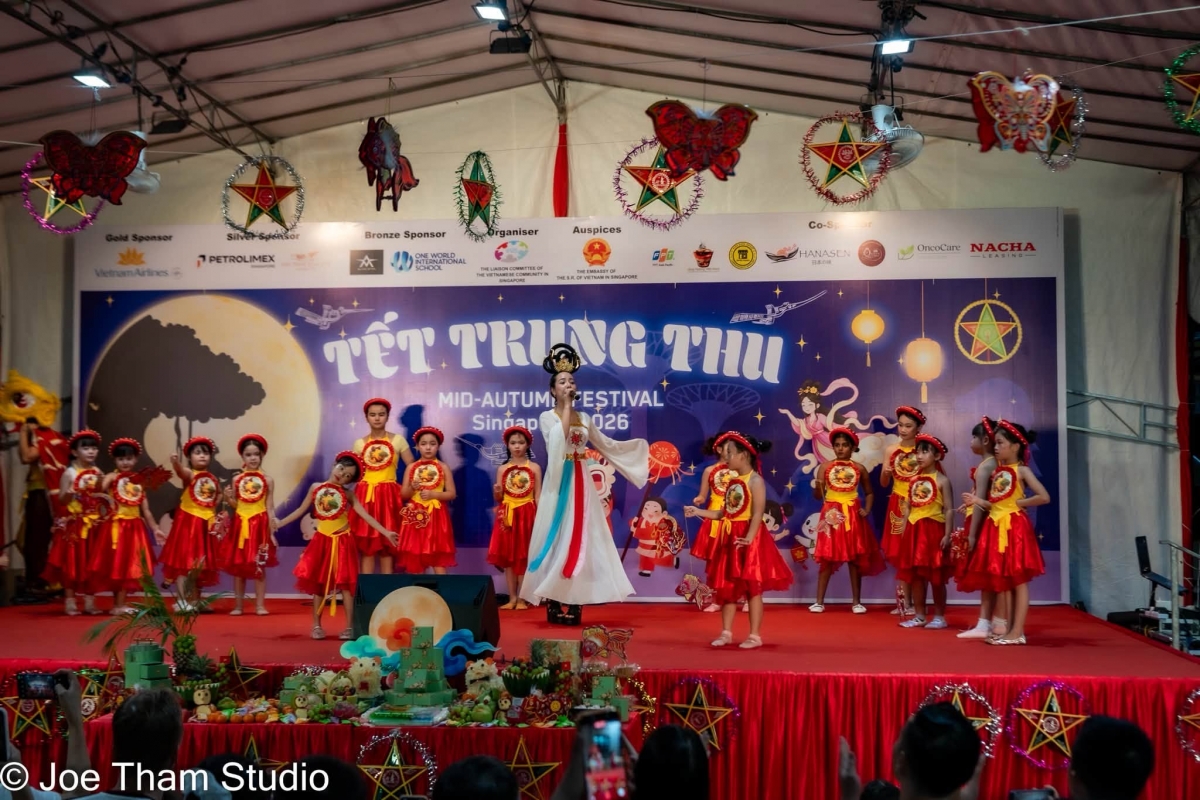 Tiết mục văn nghệ tại chương trình.