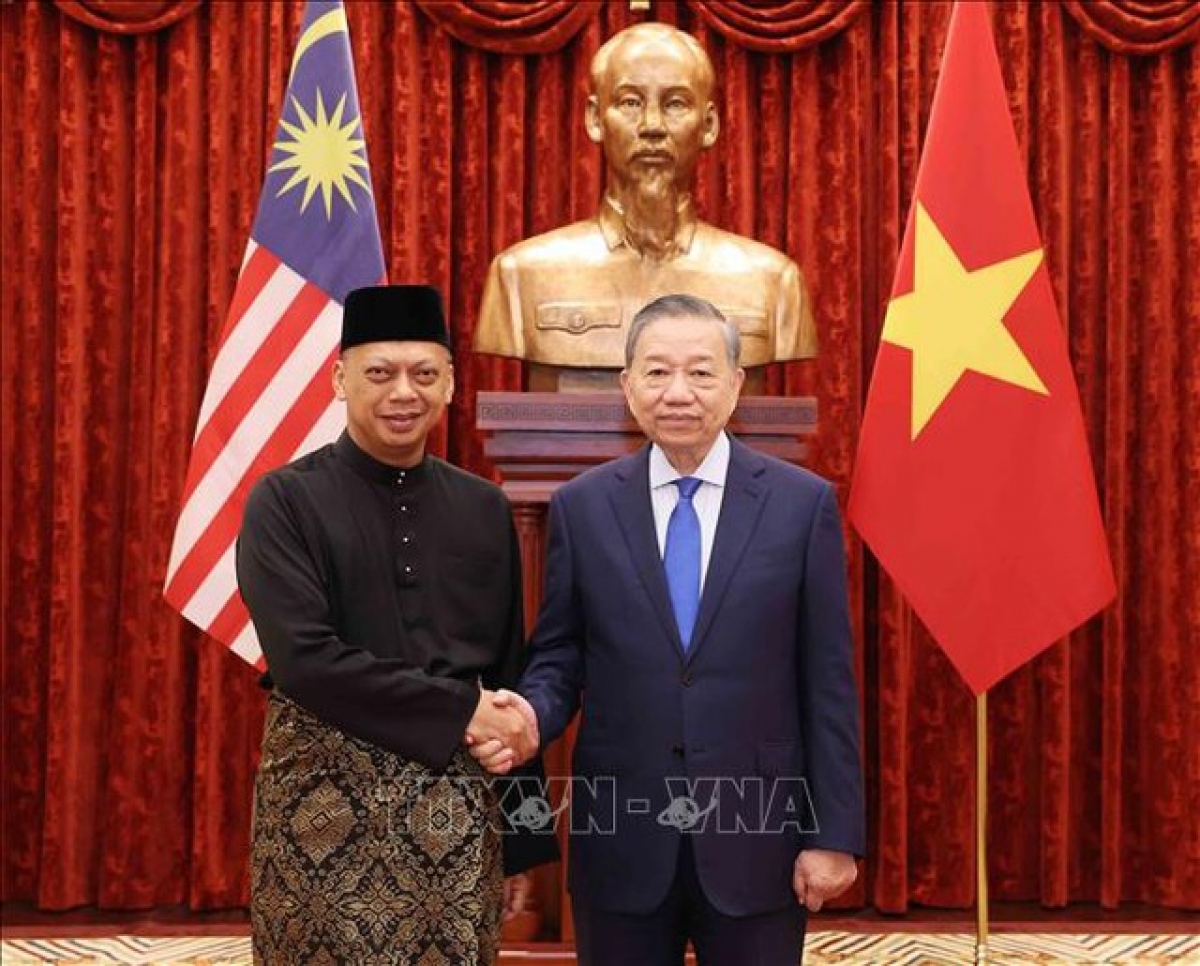 マレーシア大使との会見　　写真: TTXVN