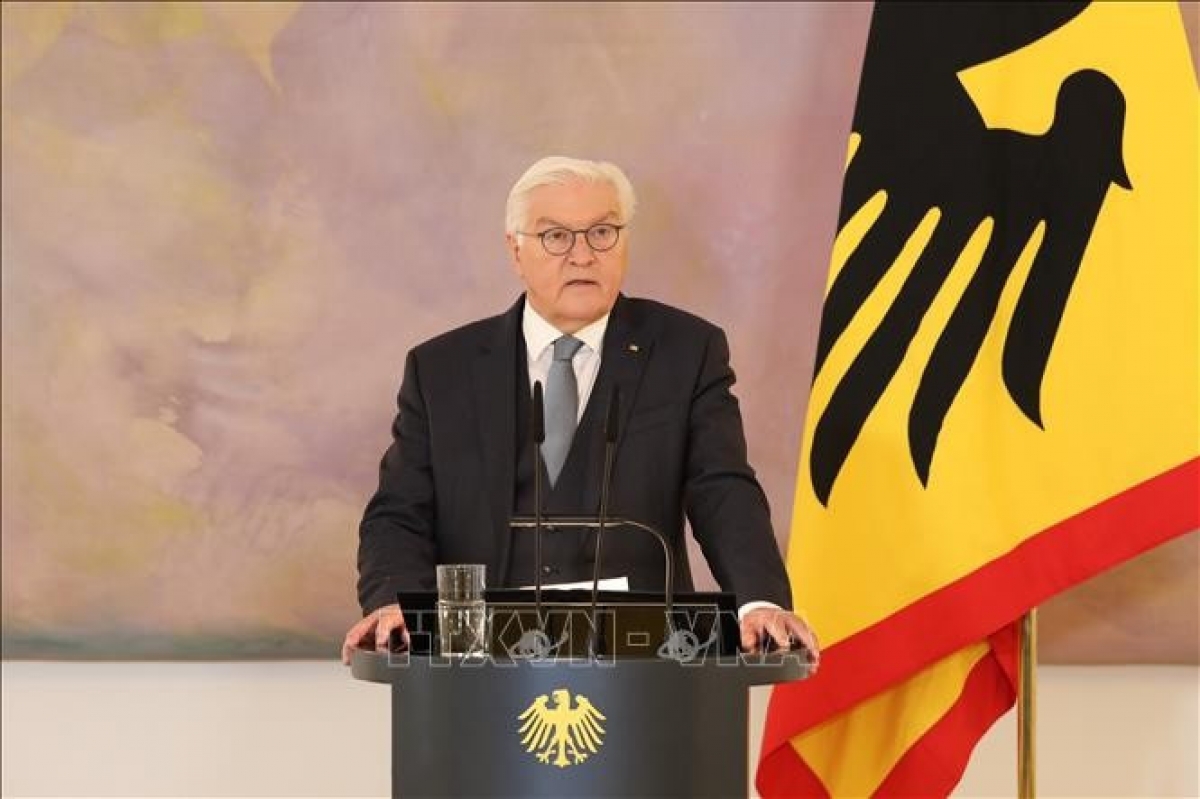 Le président allemand Frank Walter Steinmeier. Photo d'archives: THX/TTXVN