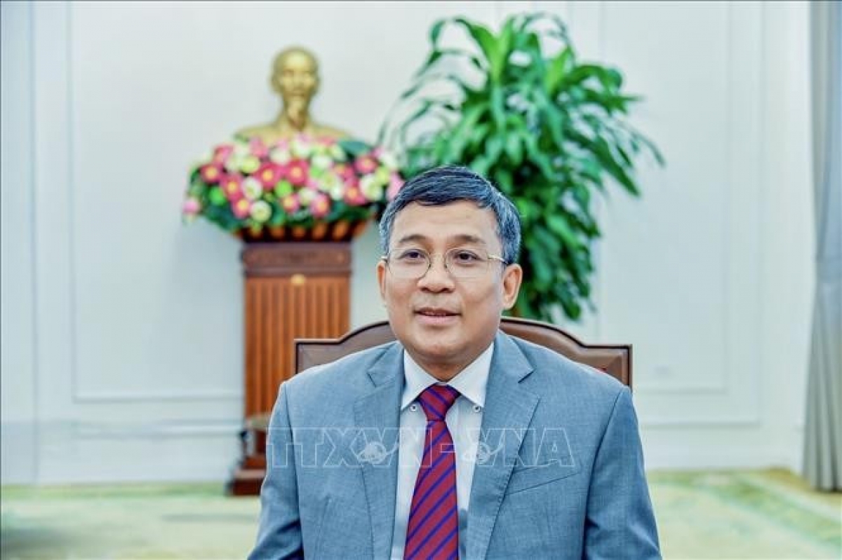 นาย เหงวียนมิงหวู รัฐมนตรีช่วยว่าการกระทรวงการต่างประเทศเวียดนาม (Photo: TTXVN)