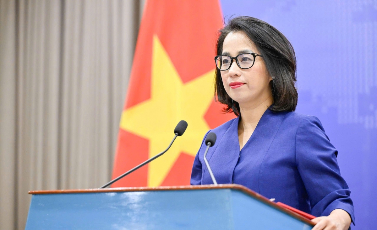 Foreign Ministry spokesperson Pham Thu Hang (Source: MOFA)