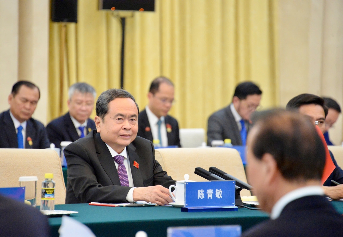 El presidente de la Asamblea Nacional de Vietnam, Tran Thanh Man. Foto: VOV