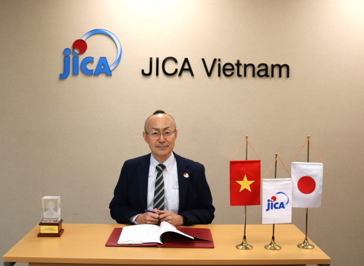JICAベトナム事務所の小林所長。写真:JICA