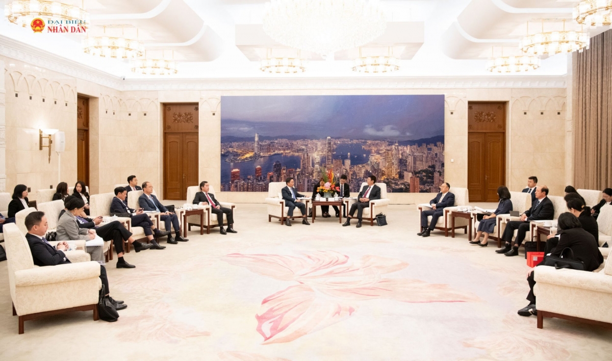 Quang cảnh cuộc làm việc. Ảnh: daibieunhandan.vn