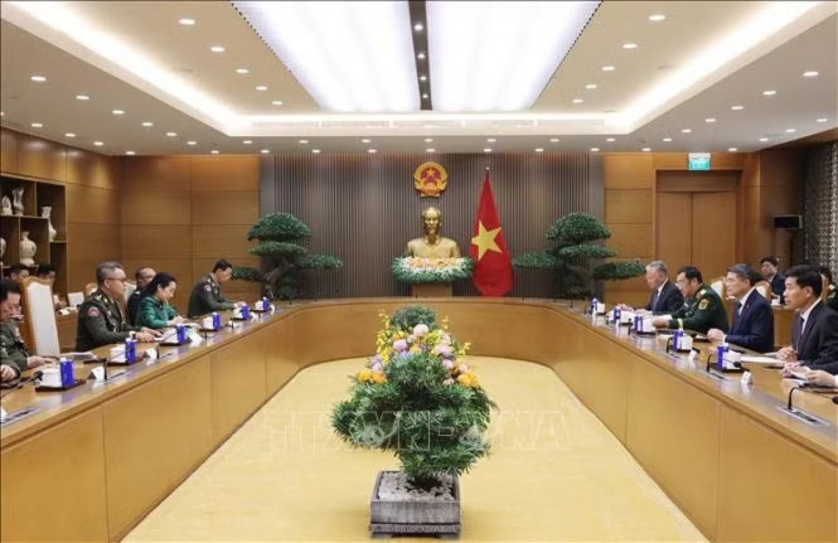 Quang cảnh buổi tiếp. Ảnh: Lâm Khánh/TTXVN
