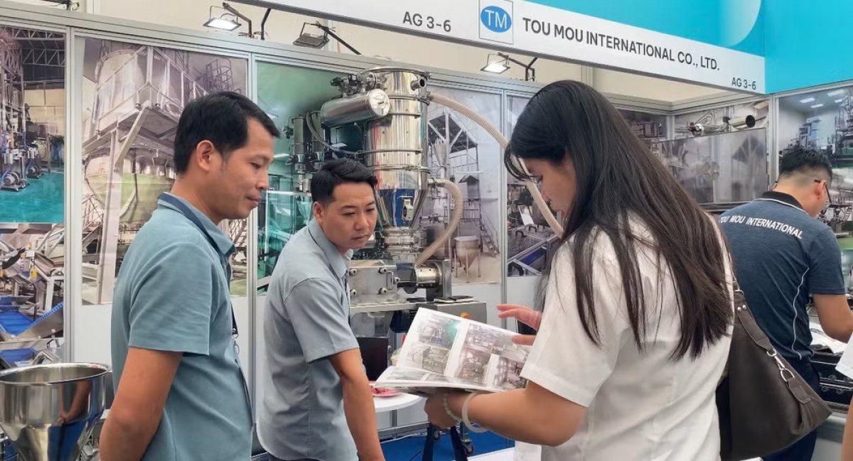 주최 측은 8,000명 이상의 비즈니스 참관객이 방문할 것으로 예상하고 있다. (사진: 타인 응아/Vietnam+)