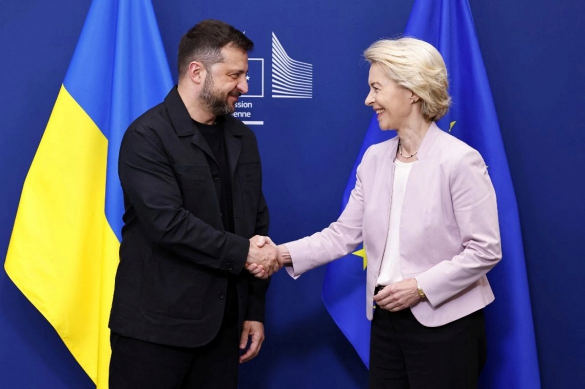 L’Union européenne débloque une aide à la défense pour l’Ukraine. Photo: AFP 