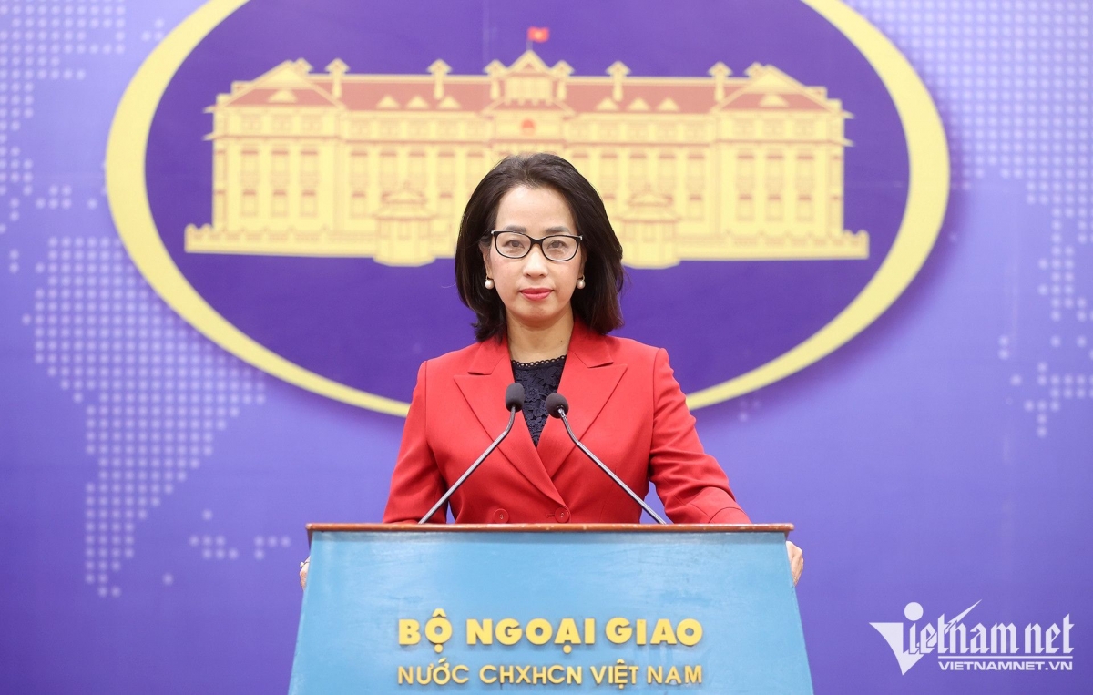 Vietnamese Foreign Ministry spokesperson Pham Thu Hang