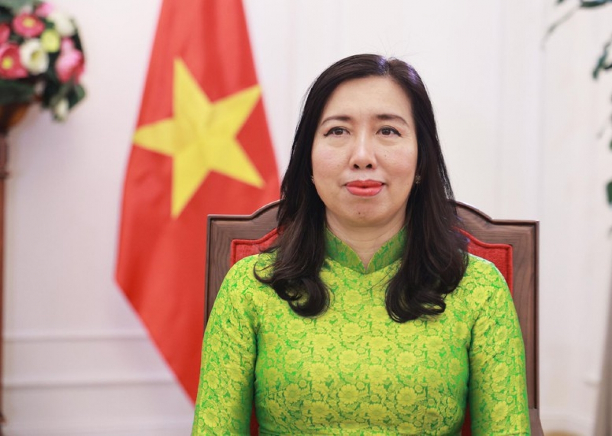 Deputy Foreign Minister Le Thi Thu Hang (Photo: VGP)