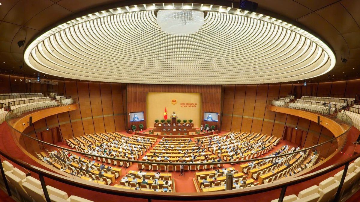 A meeting of Vietnam’s National Assembly (Illustrative photo: quochoi.vn)