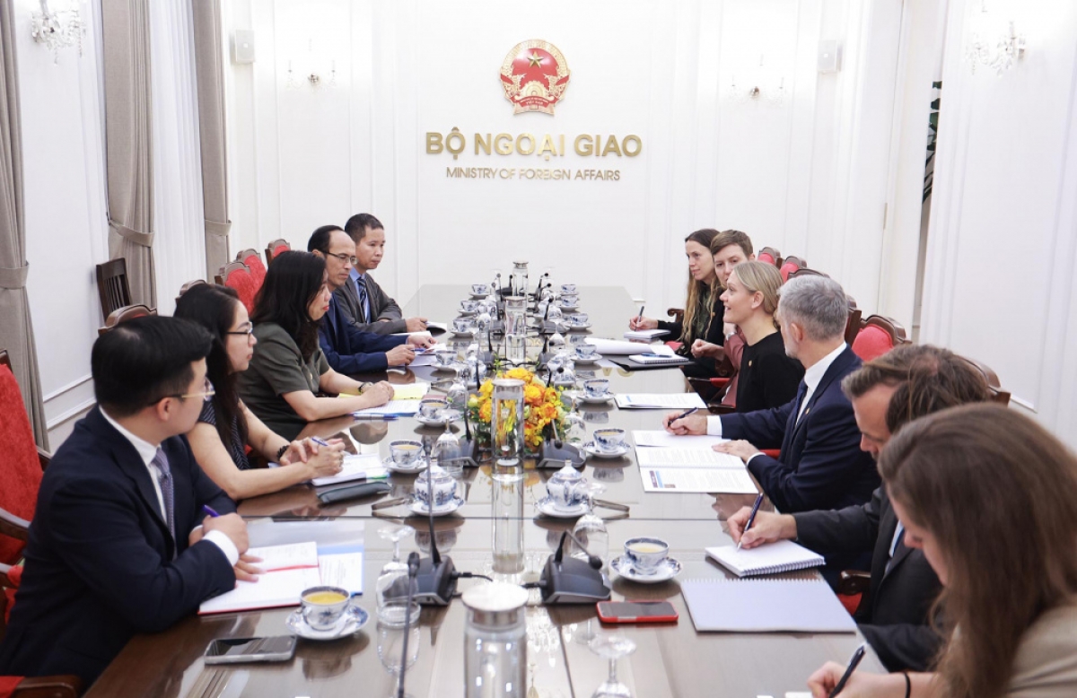 Vue d'ensemble de la réception. Photo: Ministère des Affaires étrangères