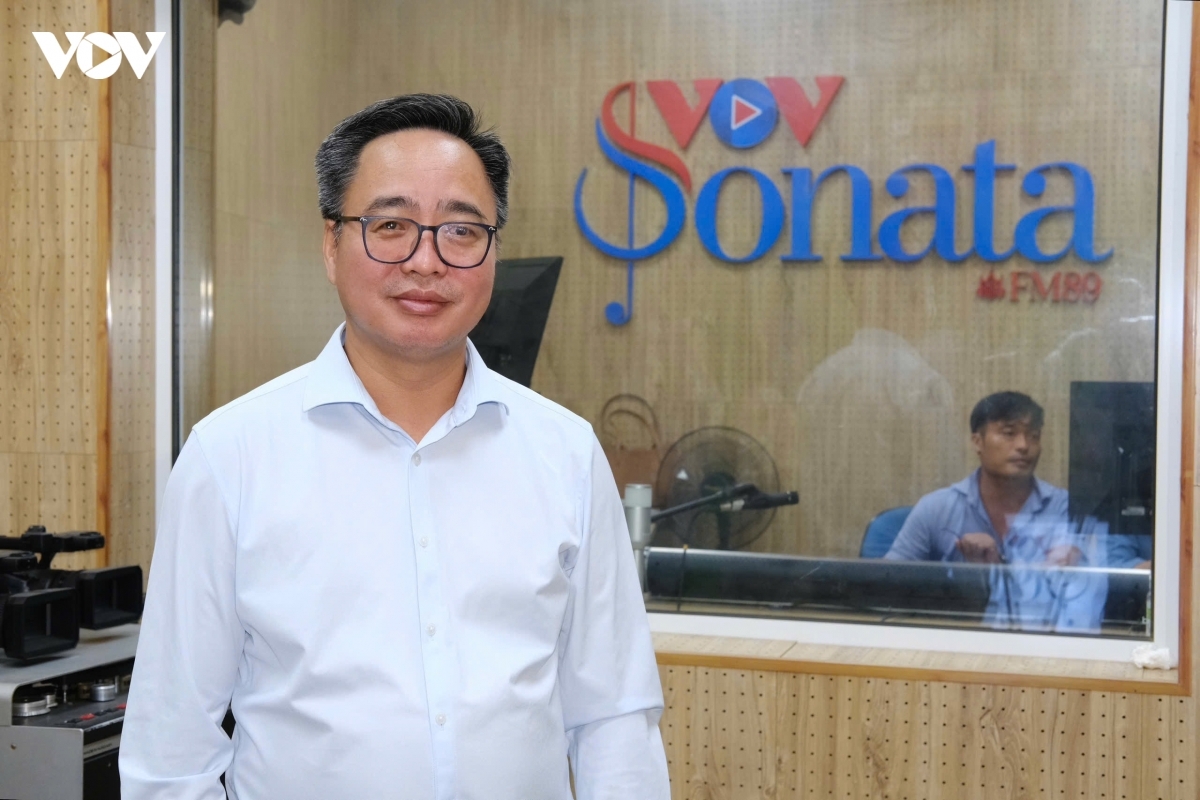 Pham Manh Hung, VOV’s Deputy General Director (Photo: Ha Phuong/VOV)