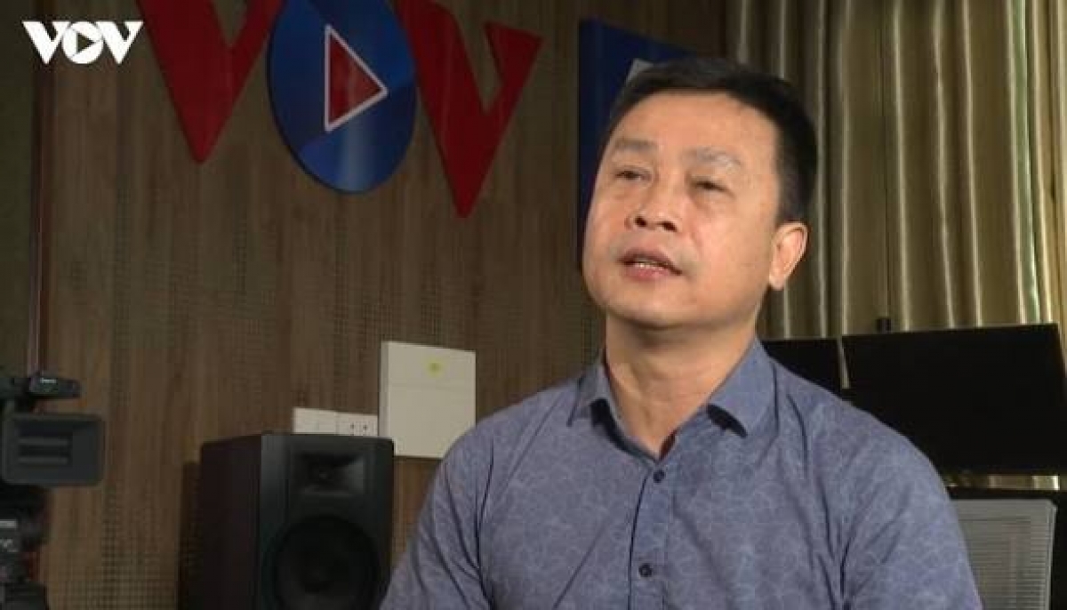 Ta Ngoc Hung, Deputy Head of VOV’s Literature, Arts and Music Department - VOV3 (Photo: VOV)