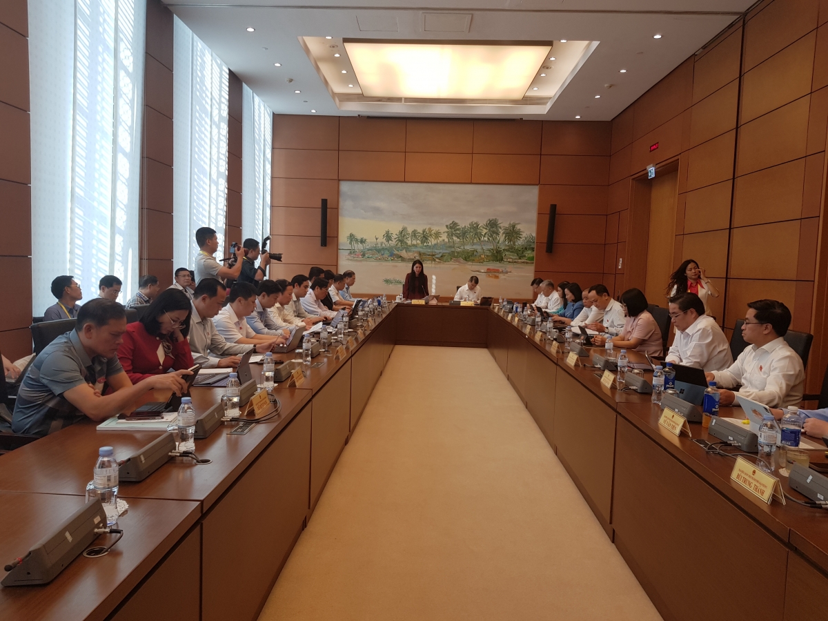 Blick auf die Diskussion. (Foto: Ngoc Anh)