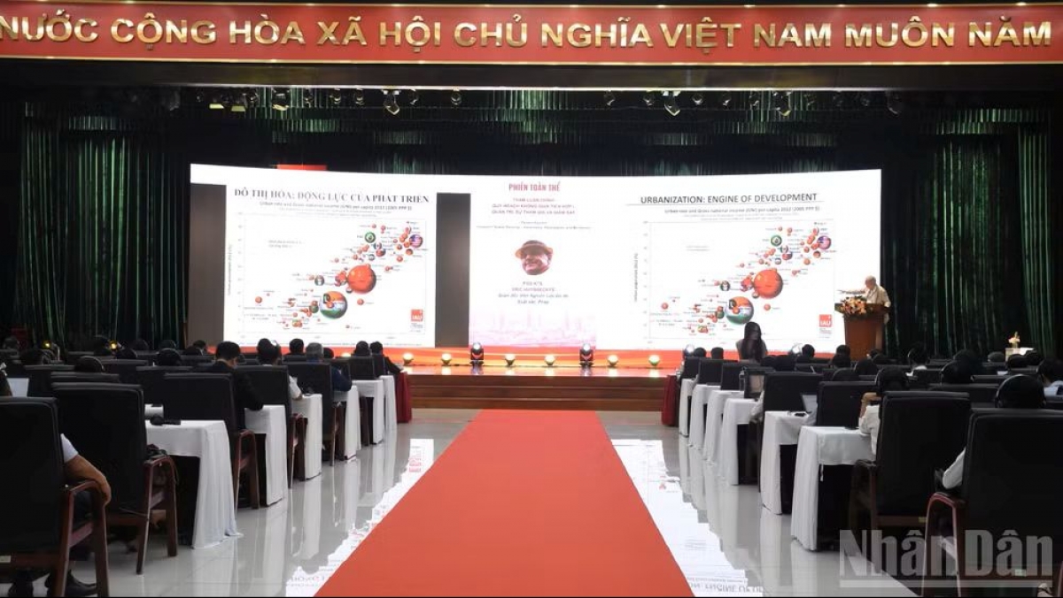 「ベトナム持続可能な開発フォーラム2026」の全体会議が開幕（写真：Anh Đào）