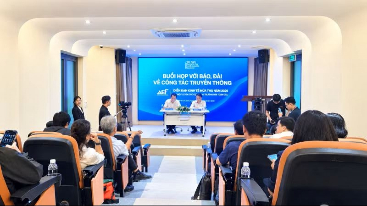 Suasana pertemuan pertukaran informasi terkait AEF 2026. Foto: CAO TAN