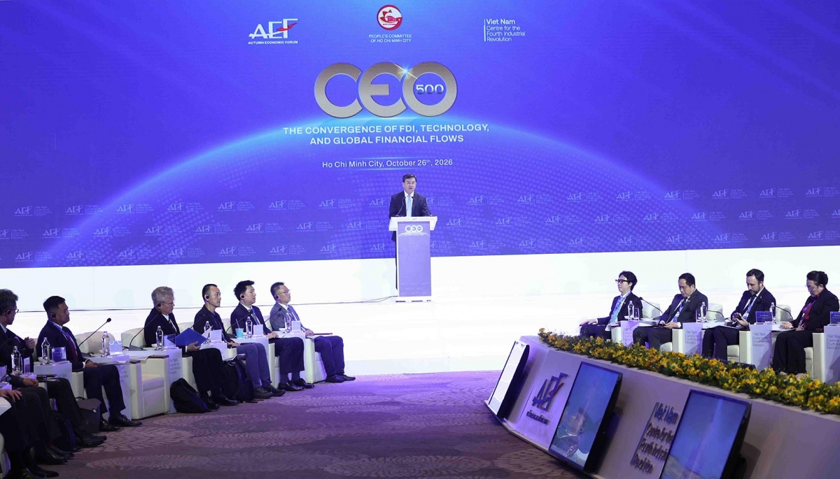 在在2026年秋季经济论坛框架内举行的 CEO 500 活动。