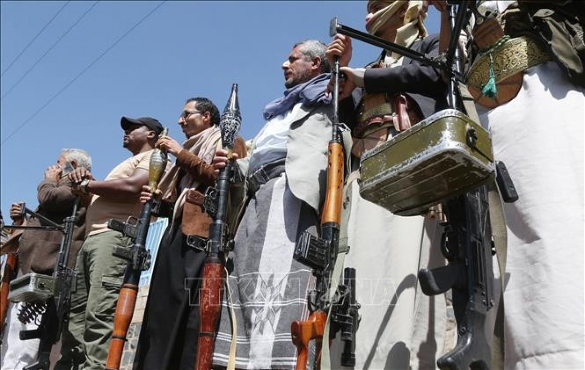 Des Houthis au Yémen, le 7 octobre 2026. Photo: TTXVN
