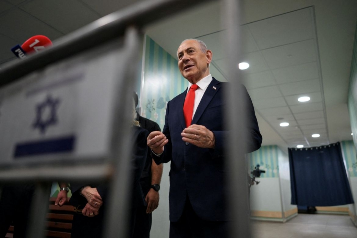 ທ່ານນາຍົກລັດຖະມົນຕີ Benjamin Netanyahu<br>
(ພາບ​ປະ​ກອບ: Reuters)