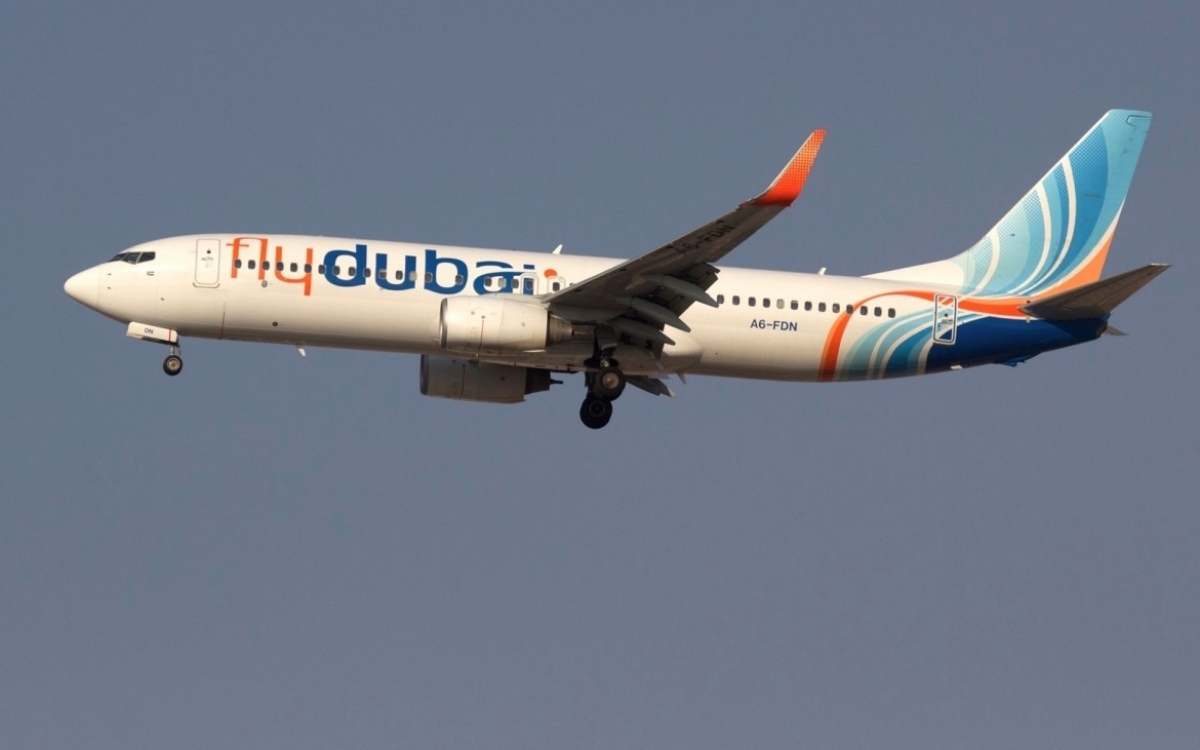 A Flydubai passenger plane in the skies over the UAE (Photo: REUTERS)