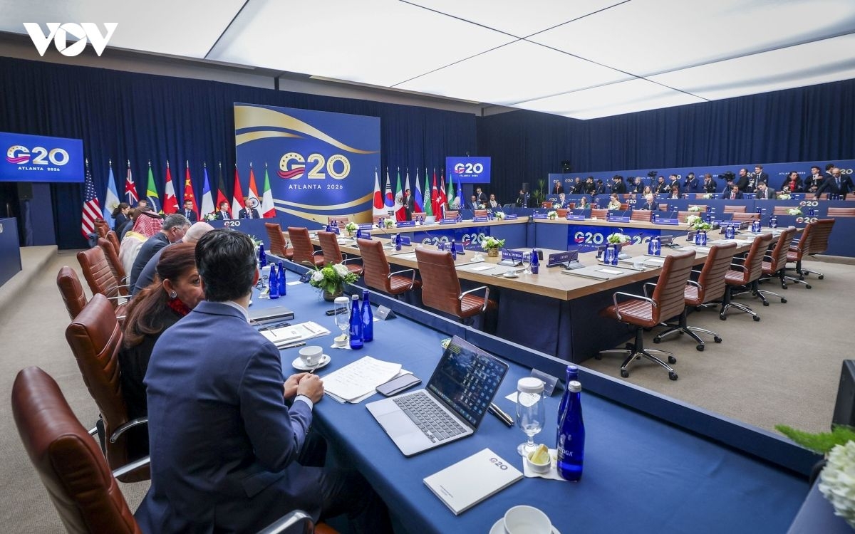 G20外相会合の様子(写真: VOV）