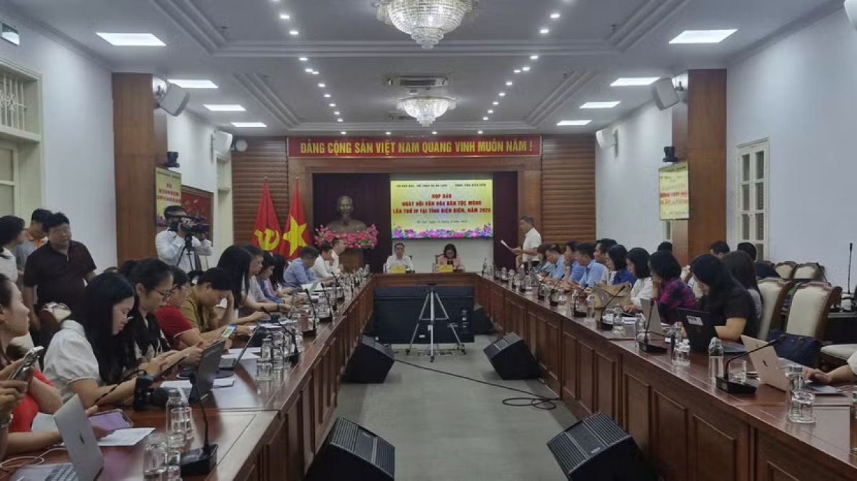 ภาพของการแถลงข่าวต่อสื่อมวลชน (Photo:hanoimoi)