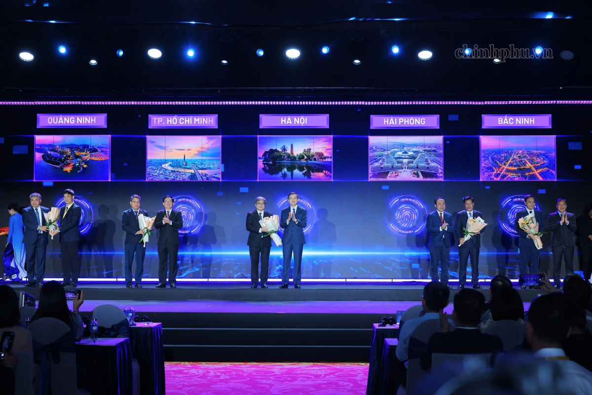 The 2026 Provincial Innovation Index (PII) is announced at the 2026 National Innovation Day, Hanoi, October 4, 2026. (Photo: Thu Giang/chinhphu.vn)