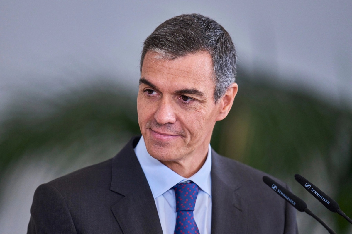 El presidente del Gobierno español, Pedro Sanchez, en Madrid, el 30 de septiembre. Foto: AP