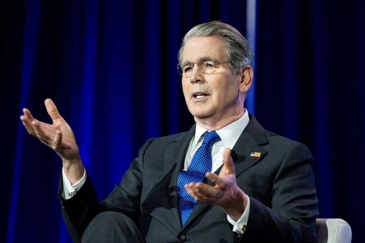 アメリカのスコット・ベッセント財務長官（写真：ロイター）