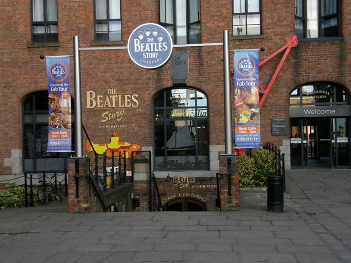 The previous Beatles' Story museum on the historical Royal Albert Dock, Liverpool (Photo: ndla.no)