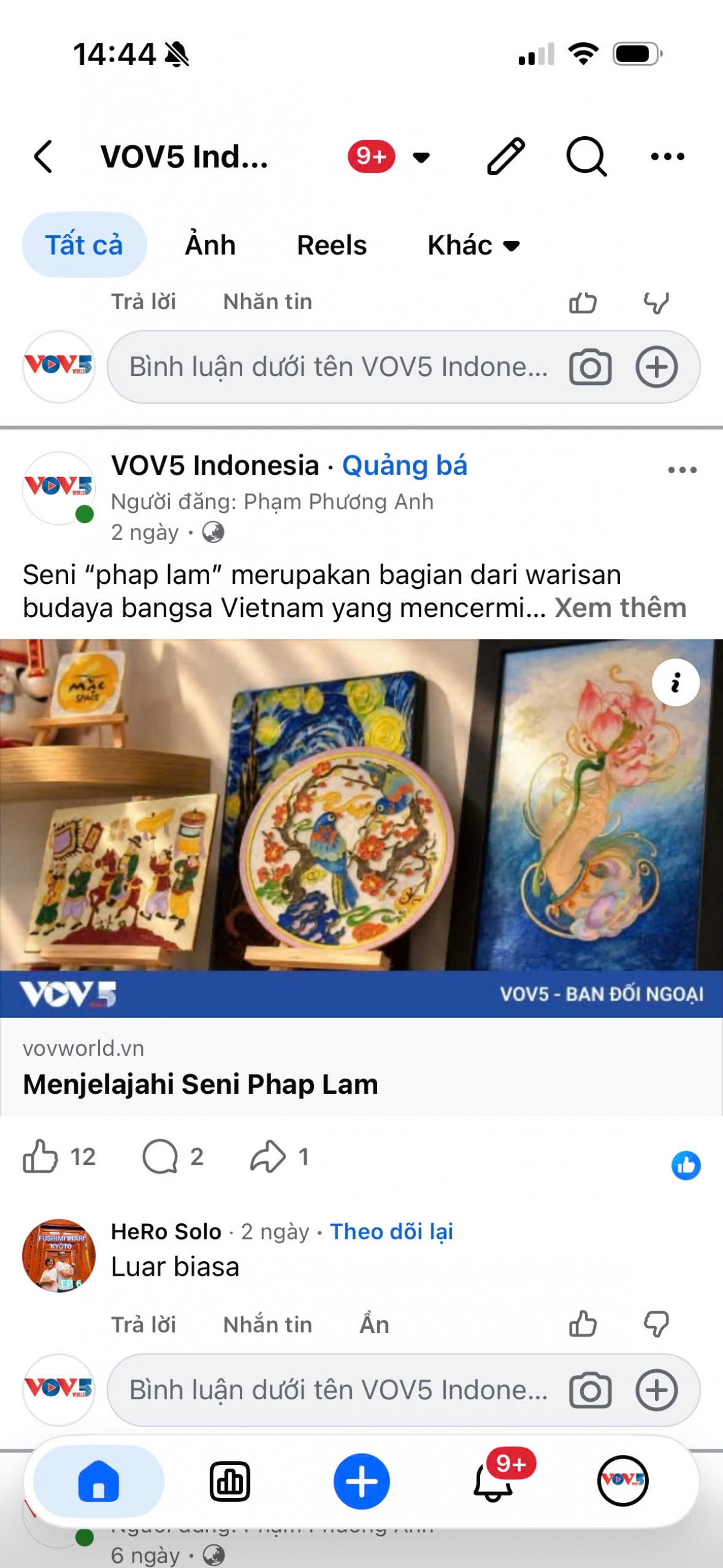 Foto layar