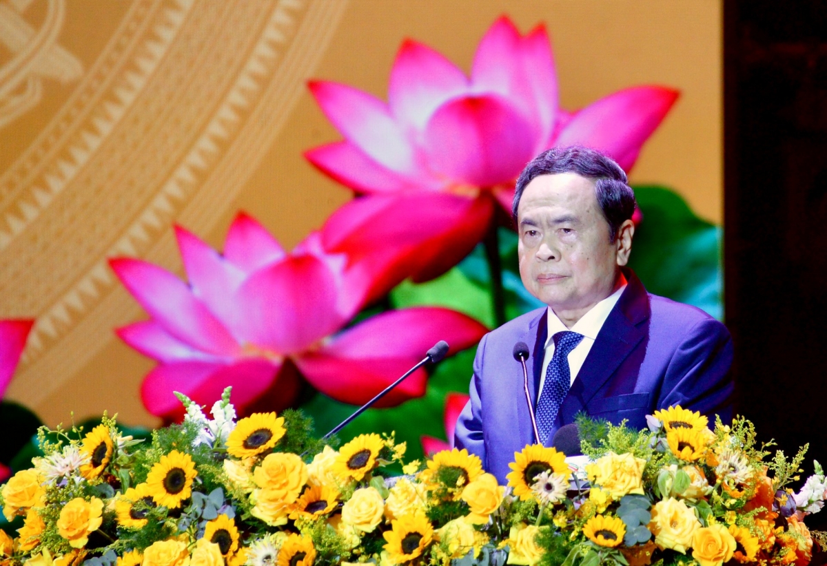 チャン・タイン・マン国会議長（写真: Lê Tuyết/VOV）