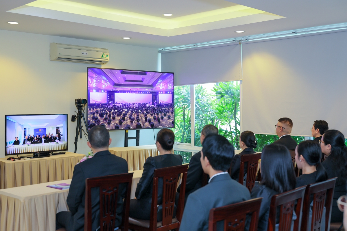 บรรยากาศในงาน (ภาพจากสถานเอกอัครราชทูตไทย ณ กรุงฮานอย)