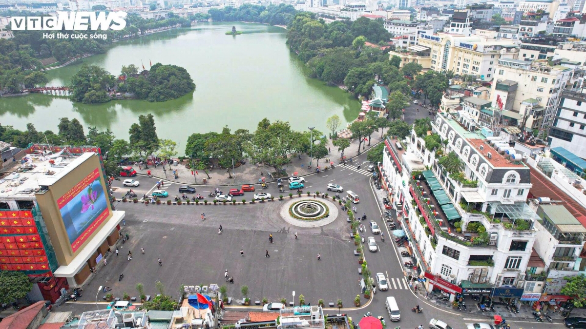 Một góc Hồ Gươm - Ảnh: VTCNews