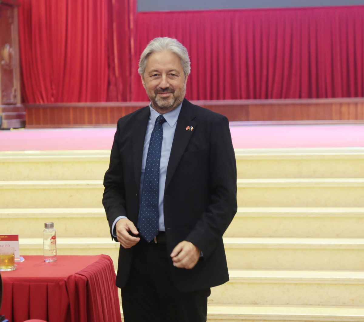 Éric Soulier, conseiller de coopération et d’action culturelle de l’ambassade de France. Photo: Ambassade de France au Vietnam​​​​​​