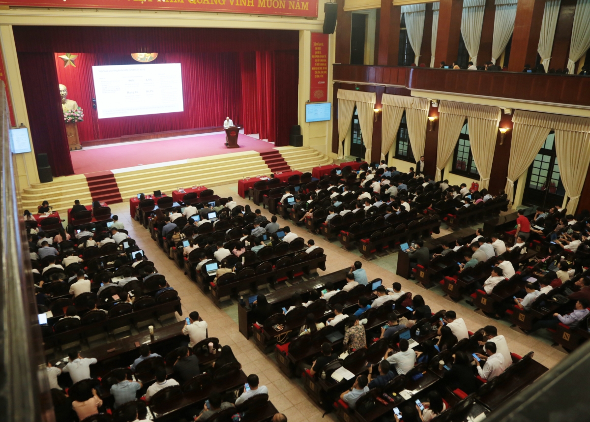 Vue d'ensemble du séminaire. Photo: Ambassade de France au Vietnam